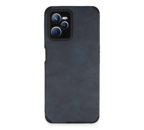 Realme C35 Kılıf Loop Deri Silikon - Lacivert