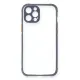 Apple iPhone 12 Pro Kılıf Miami Şeffaf Silikon - Gri