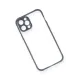 Apple iPhone 12 Pro Kılıf Miami Şeffaf Silikon - Gri