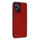 Realme C35 Kılıf Loop Deri Silikon - Kırmızı