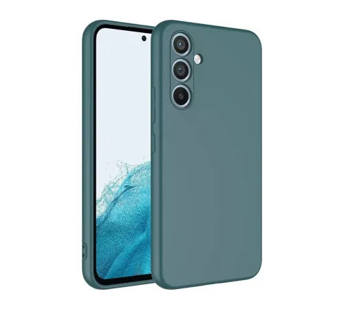 Samsung Galaxy A16 5G Kılıf First Silikon - Koyu Yeşil