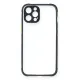 Apple iPhone 12 Pro Kılıf Miami Şeffaf Silikon - Lacivert