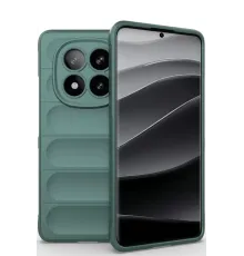 Xiaomi Redmi Note 14 Pro 5G Kılıf Optimum Silikon - Koyu Yeşil