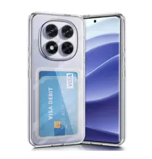 Xiaomi Redmi Note 14 Pro 5G Kılıf Kart Şeffaf Silikon - Şeffaf