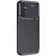 Samsung Galaxy A16 5G Kılıf Auto Focus Karbon Kapak - Siyah