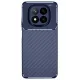 Xiaomi Redmi Note 14 Pro 5G Kılıf Auto Focus Karbon Kapak - Lacivert