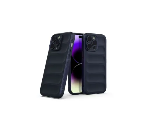 Apple iPhone 15 Pro Max Kılıf Optimum Silikon - Lacivert