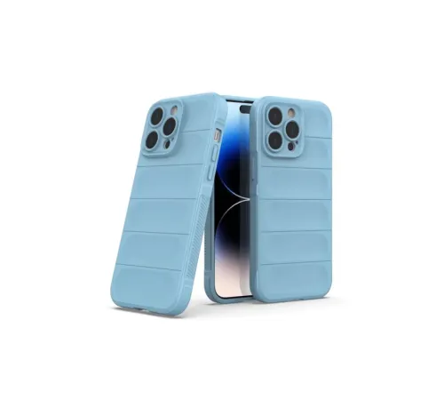 Apple iPhone 15 Pro Max Kılıf Optimum Silikon - Sky Blue