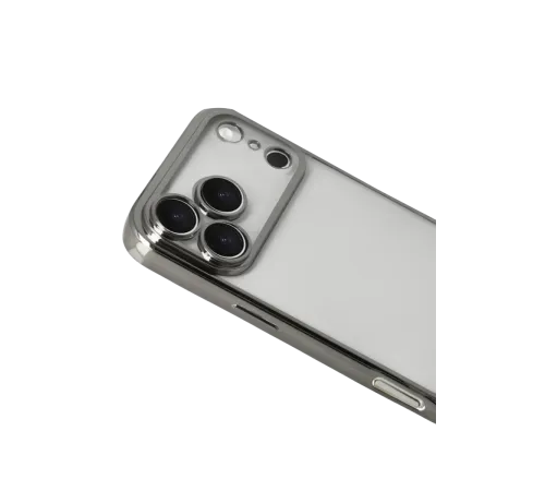 Apple iPhone 17 Pro Lensli Silikon - Titan Gri