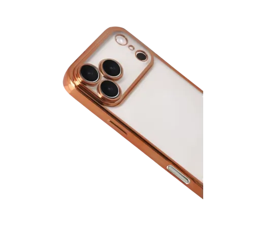 Apple iPhone 17 Pro Lensli Silikon - Turuncu