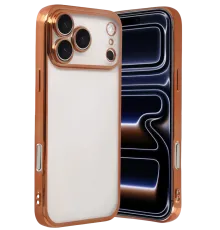 Apple iPhone 17 Pro Lensli Silikon - Turuncu