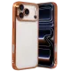 Apple iPhone 17 Pro Lensli Silikon - Turuncu