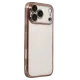 Apple iPhone 17 Pro Lensli Silikon - Çöl Titanyum