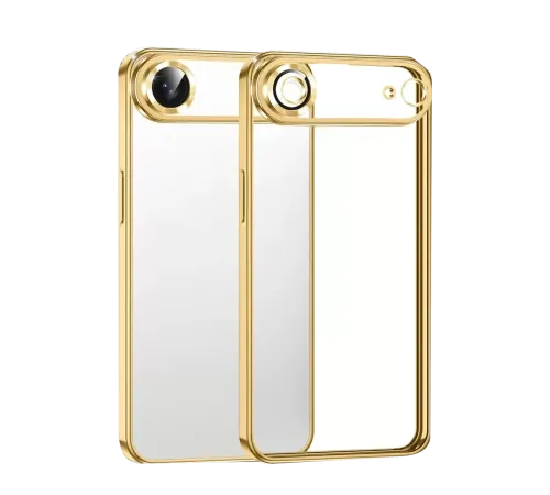 Apple iPhone 17 Air Lensli Silikon - Gold