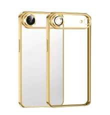 Apple iPhone 17 Air Lensli Silikon - Gold