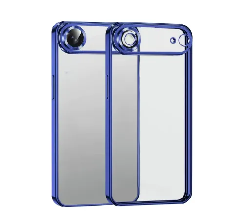 Apple iPhone 17 Air Lensli Silikon - Lacivert
