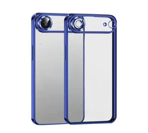 Apple iPhone 17 Air Lensli Silikon - Lacivert