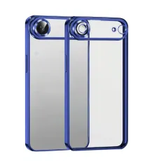 Apple iPhone 17 Air Lensli Silikon - Lacivert