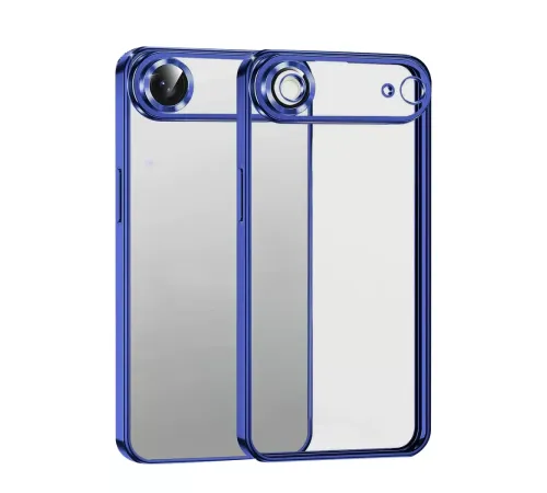 Apple iPhone 17 Air Lensli Silikon - Lacivert