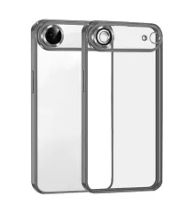 Apple iPhone 17 Air Lensli Silikon - Titan Gri