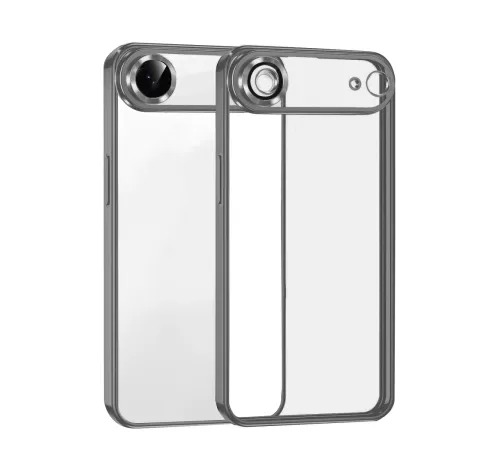 Apple iPhone 17 Air Lensli Silikon - Titan Gri