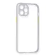Apple iPhone 12 Pro Kılıf Miami Şeffaf Silikon - Lila