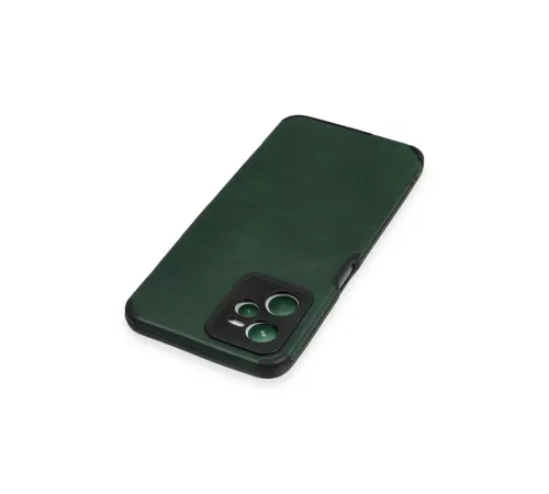 Realme C35 Kılıf Loop Deri Silikon - Yeşil