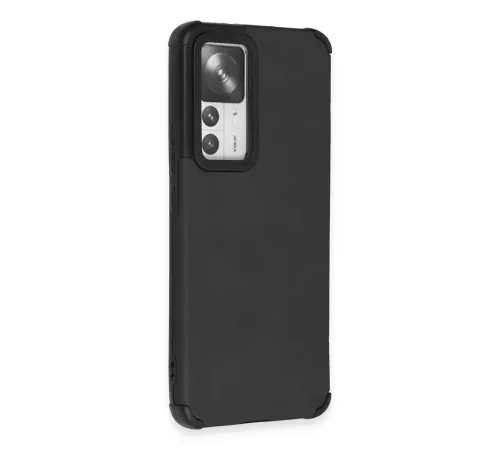 Xiaomi Mi 12T Kılıf Loop Deri Silikon - Siyah