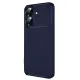 Realme Note 60 Kılıf Auto Focus Karbon Kapak - Lacivert