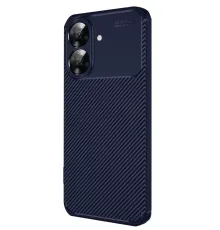 Realme Note 60 Kılıf Auto Focus Karbon Kapak - Lacivert