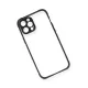 Apple iPhone 12 Pro Kılıf Miami Şeffaf Silikon - Siyah