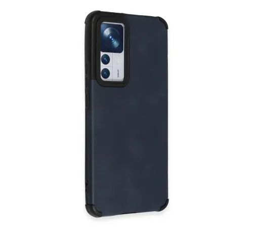 Xiaomi Mi 12T Kılıf Loop Deri Silikon - Lacivert