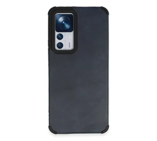 Xiaomi Mi 12T Kılıf Loop Deri Silikon - Lacivert