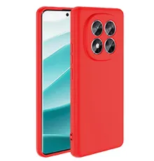 Xiaomi Redmi Note 14 Pro 5G Kılıf First Silikon - Kırmızı