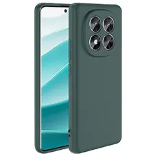 Xiaomi Redmi Note 14 Pro 5G Kılıf First Silikon - Koyu Yeşil