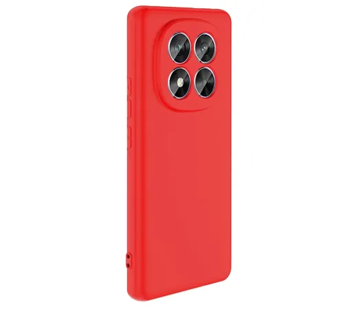 Xiaomi Redmi Note 14 Pro 5G Kılıf Nano içi Kadife Silikon - Kırmızı