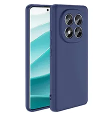 Xiaomi Redmi Note 14 Pro 5G Kılıf Nano içi Kadife Silikon - Lacivert