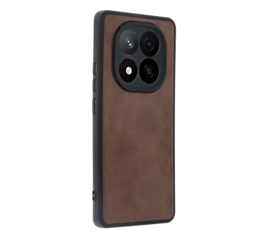 Xiaomi Redmi Note 14 Pro 5G Kılıf Aras Deri Kapak - Taba