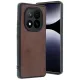 Xiaomi Redmi Note 14 Pro 5G Kılıf Aras Deri Kapak - Taba