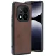 Xiaomi Redmi Note 14 Pro 5G Kılıf Aras Deri Kapak - Taba