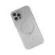 Apple iPhone 12 Pro Max Kılıf Moshi Lens Magneticsafe Silikon - Gümüş
