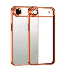 Apple iPhone 17 Air Lensli Silikon - Turuncu