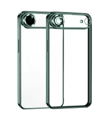 Apple iPhone 17 Air Lensli Silikon - Yeşil