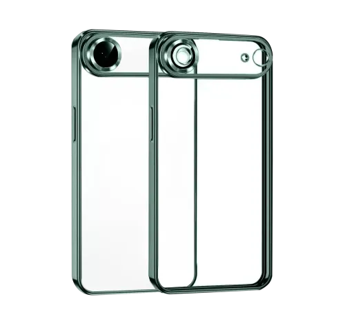 Apple iPhone 17 Air Lensli Silikon - Yeşil