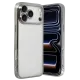 Apple iPhone 17 Pro Max Lensli Silikon - Gümüş