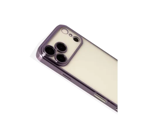Apple iPhone 17 Pro Max Lensli Silikon - Mor