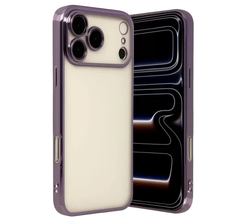 Apple iPhone 17 Pro Max Lensli Silikon - Mor