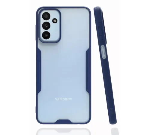 Samsung Galaxy M23 Kılıf Platin Silikon - Lacivert