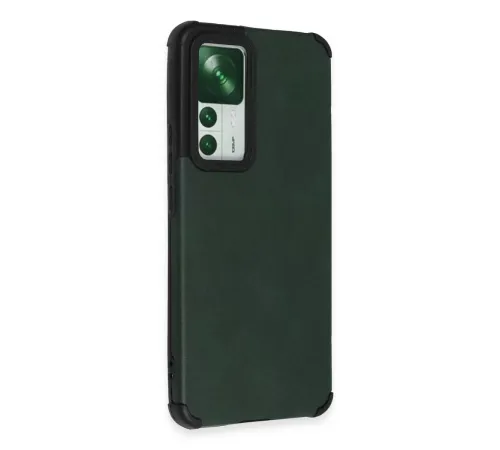 Xiaomi Mi 12T Kılıf Loop Deri Silikon - Yeşil