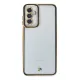 Samsung Galaxy M23 Kılıf Liva Lens Silikon - Siyah